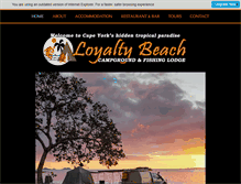 Tablet Screenshot of loyaltybeach.com